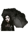 Halloween Gothic Umbrella Black 70cm