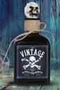 Halloween Bottle Of Poison With Skull Glass 20cm
