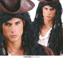 Black Pirate / Rasta Wig (Rastas) - Adult One Size