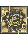 Happy New Year Napkins 16x16cm - 20pcs