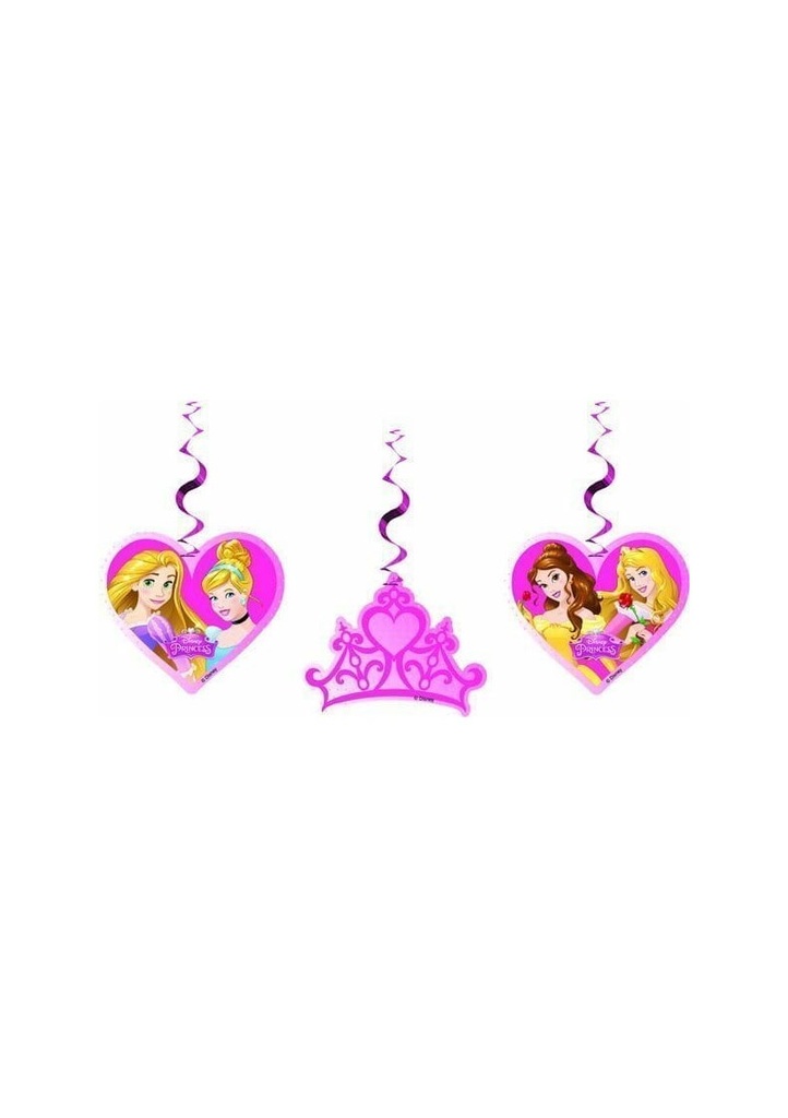 Princess Dreaming Dangling Cut Outs  - 3pk
