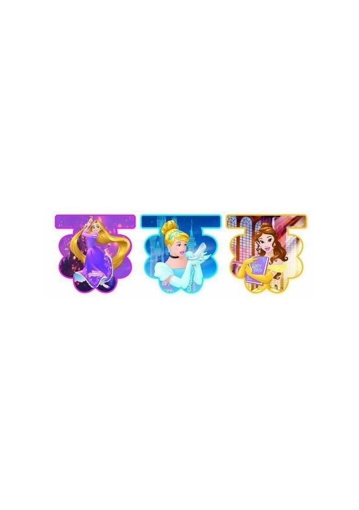 Princess Heartstrong Die-cut Flag Banner (9 flags) - 1pk