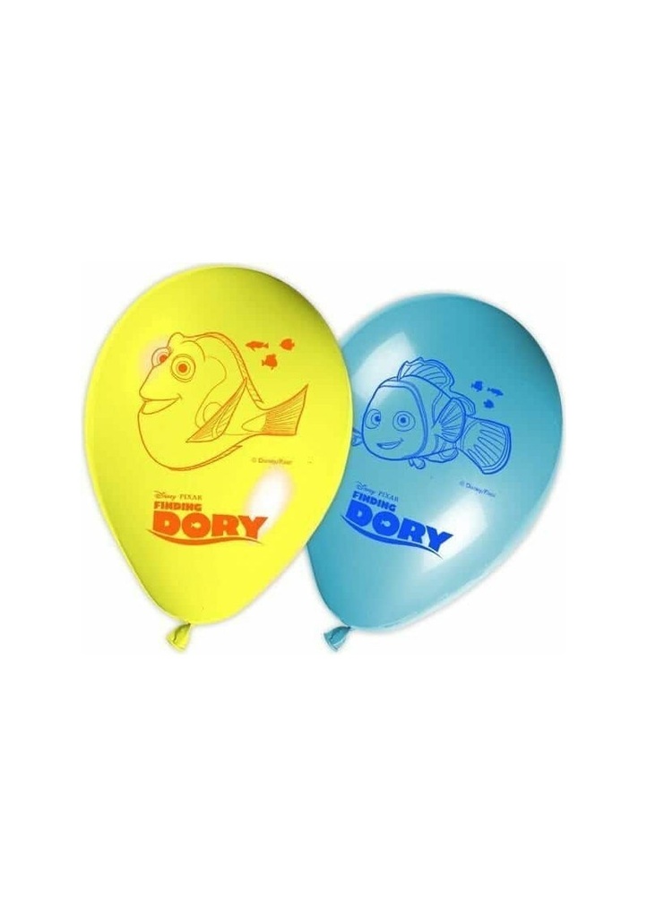 [873939] Finding Dory 11 inches Printed Balloons - 8pk