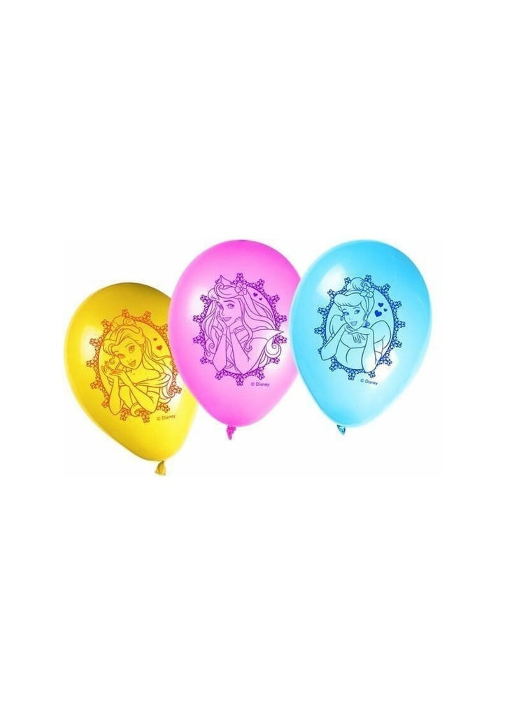 Princess Dreaming 11 inches Printed Balloons  - 8pk