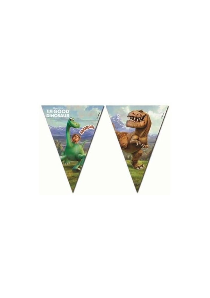 [86431] The Good Dinosaur Triangle Flag Banner ( 9 flags )  - 1pk