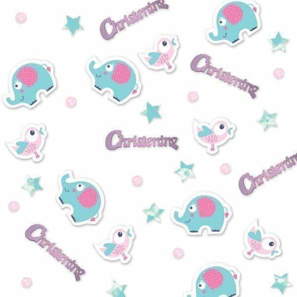 [9901941] Baby Christening Day Pink Confetti 14g - 1pk