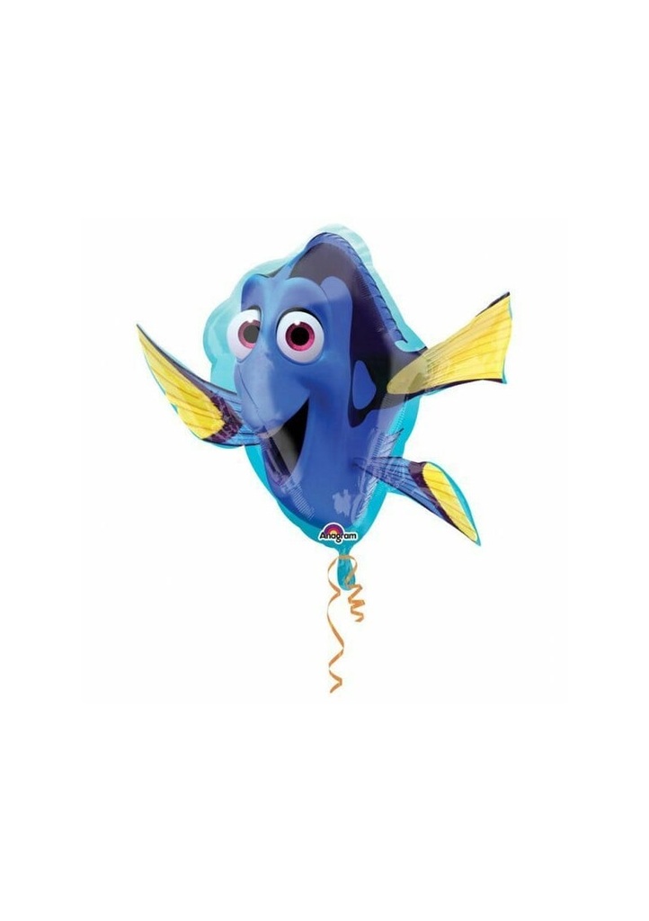 [3230801] Finding Dory Super Shape Foil Balloon 30" x 30" (76cm x 76cm)