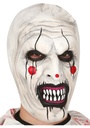 Horrifying Clown Latex Mask - Adult One Size