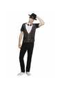 Fever Male Gangster Instant T-Shirt - Adult Size Medium