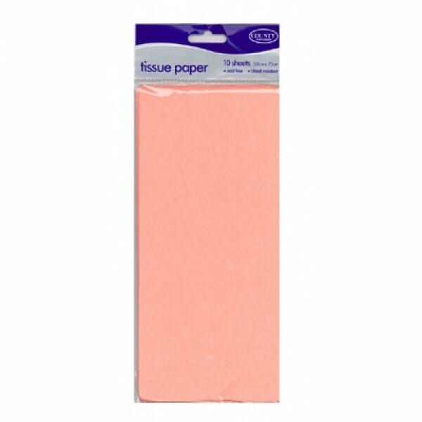Crepe Paper Pink - 150cm x 50cm