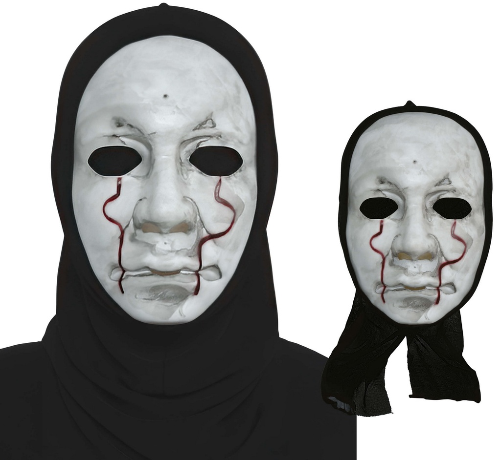 Killer Mask With Hood PVC - Adult One Size