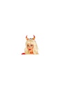 Halloween She-Devil Horn Tiara With Light