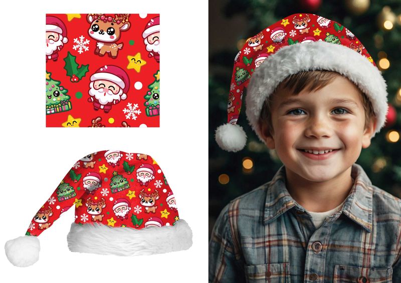Christmas Red Hat (41415) - Child One Size