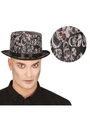 Halloween Hat With Skulls - Adult One Size