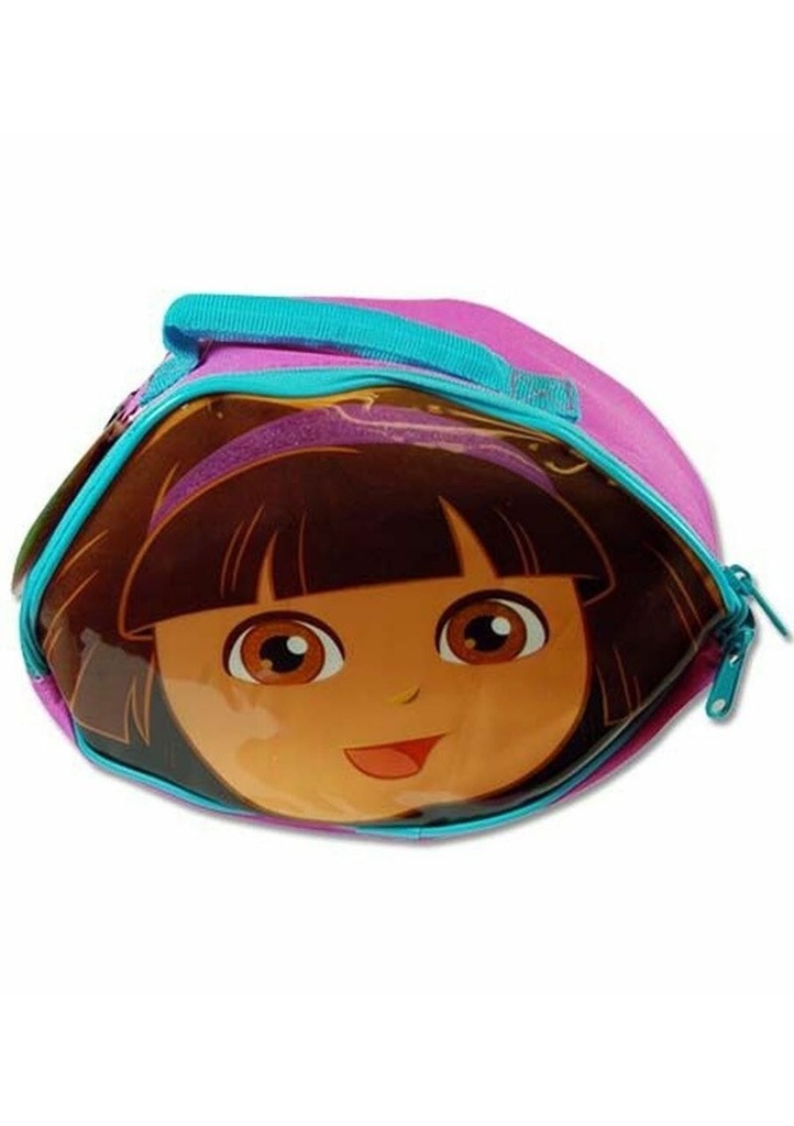 Dora the Explorer Shaped Cooler Bag with Zipper - 11cm x 18cm x 26cm