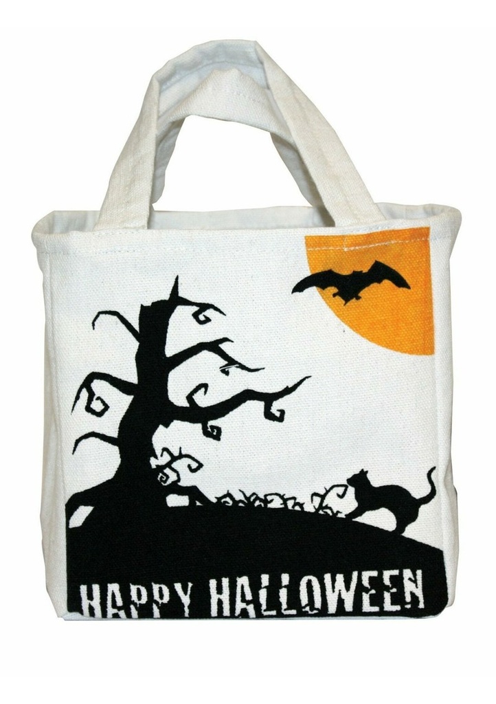 Trick or Treat Fabric Bag - 23cm x 25cm
