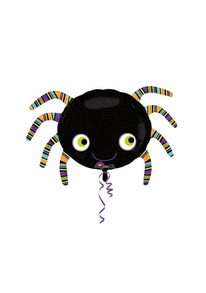 Halloween Cute Spider SuperShape Foil Balloon - 20" x 32" (51cm x 81cm)