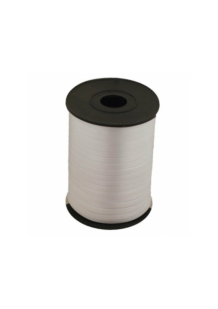 Silver Curling Ribbon Spool - 500m x 5mm