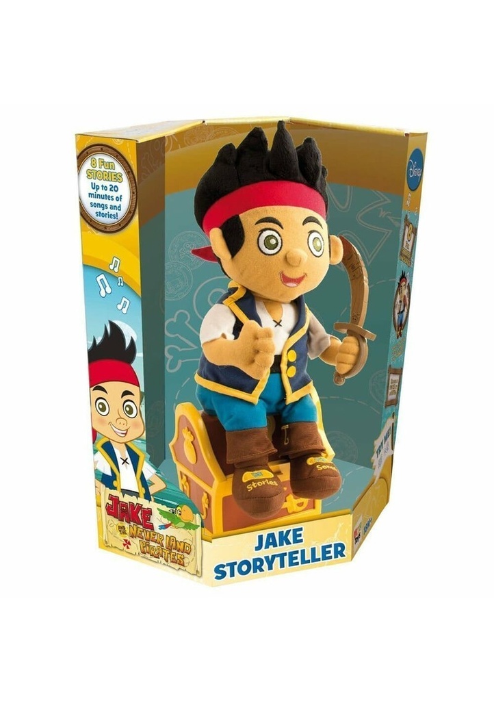 [260139] Jake And The Never Land Pirates Jake Dancing Storyteller Plush with 8 Fun Stories & Songs