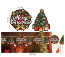 Christmas Merry Christmas Garland Banner 300cm (16x16cm)