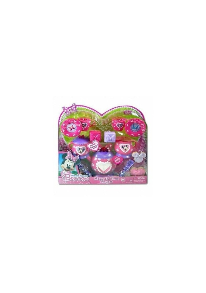 Minnie Mouse Bow-Tique Magic Tea Time Playset - 14pcs