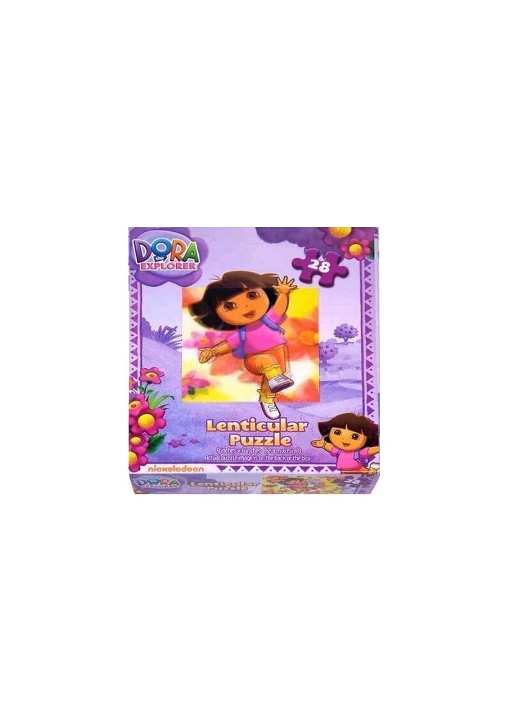 Dora The Explorer Lenticular Puzzle 23cm x 15cm - 28pc