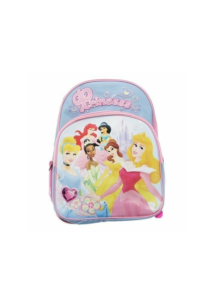 [273414] Princess Assorted Backpack Blue & Pink - 40cm x 30cm