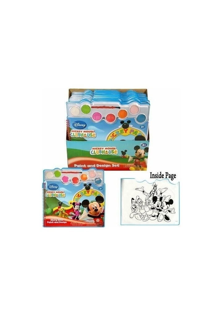 Mickey Mouse Clubhouse Story Book Paint Book (Soiled Product)