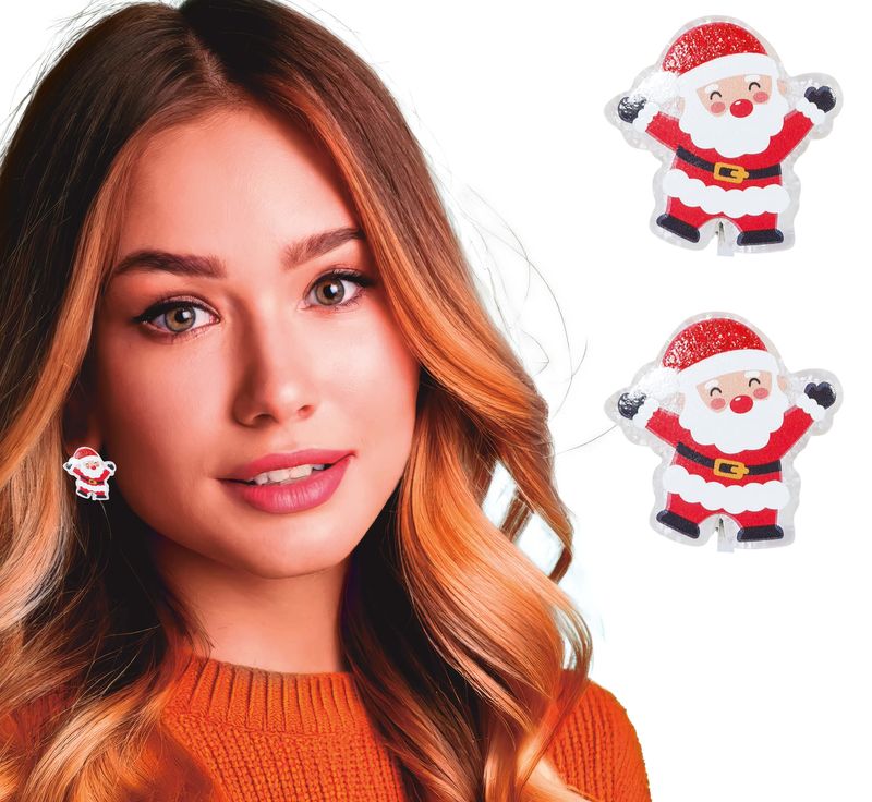 Christmas Santa Claus Earrings