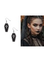 Halloween Earrings Coffin