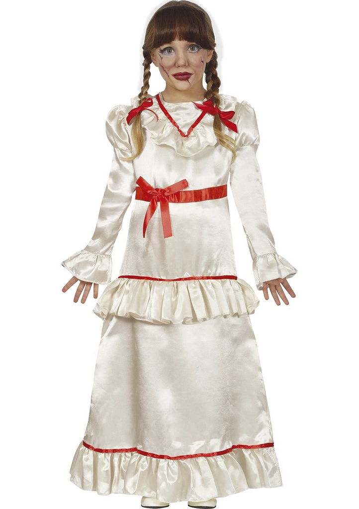 Annabelle Devil Doll Girl Costume - Age 3 to 4 Years