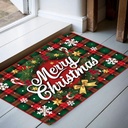Christmas Doormat Carpet Merry Christmas 60x40cm