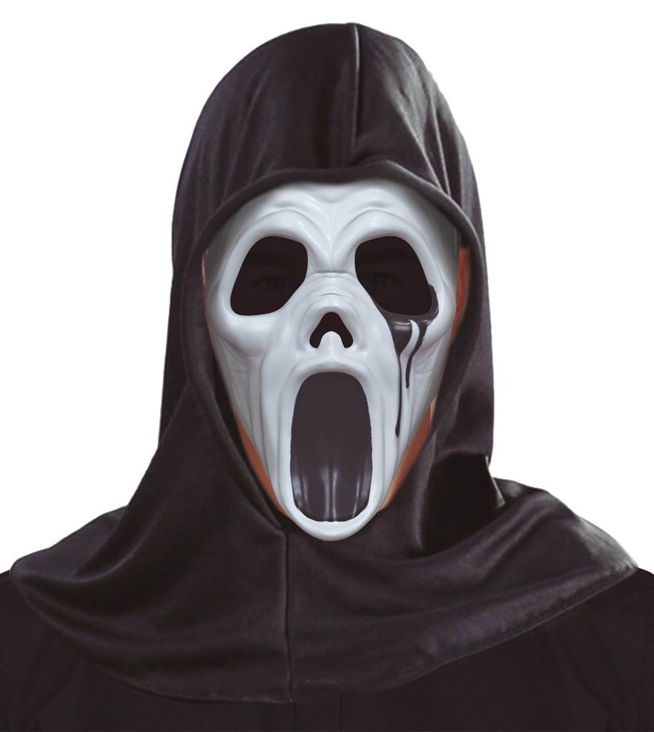 Killer Mask With Hood PVC - Adult One Size