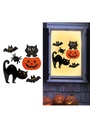 Halloween Decoration Gel Cat 20x25cm