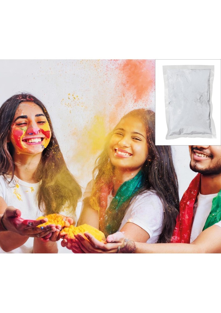 Holi Festival Powder White 200gr