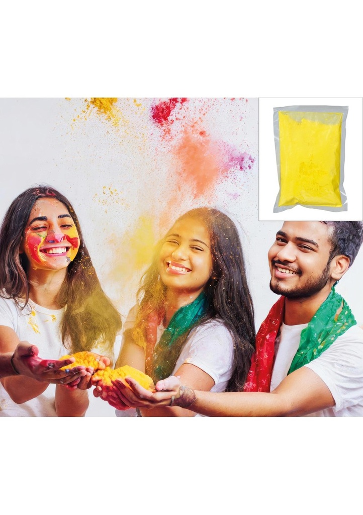 Holi Festival Powder Yellow 200gr