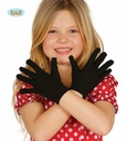 Children's Black Gloves 22cm (Pair)