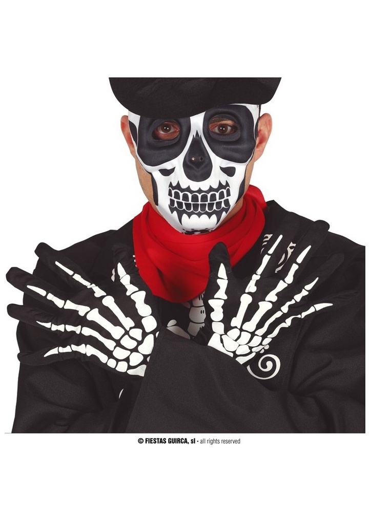 Pair of Skeleton Gloves