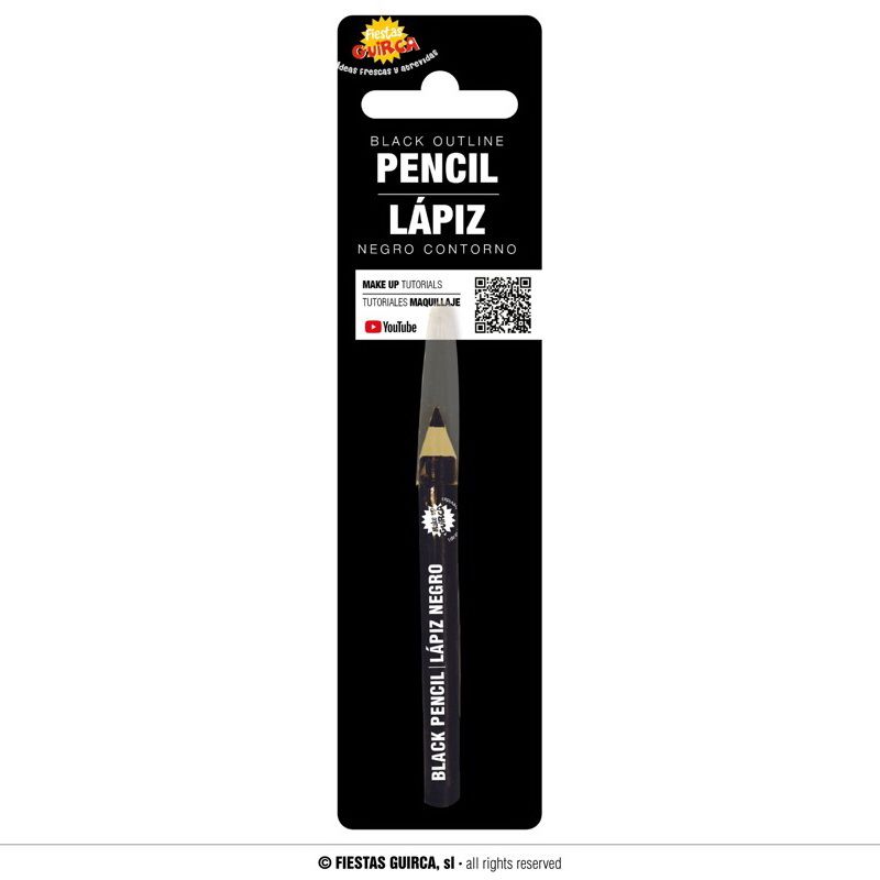 Colour Pencil Outline Black