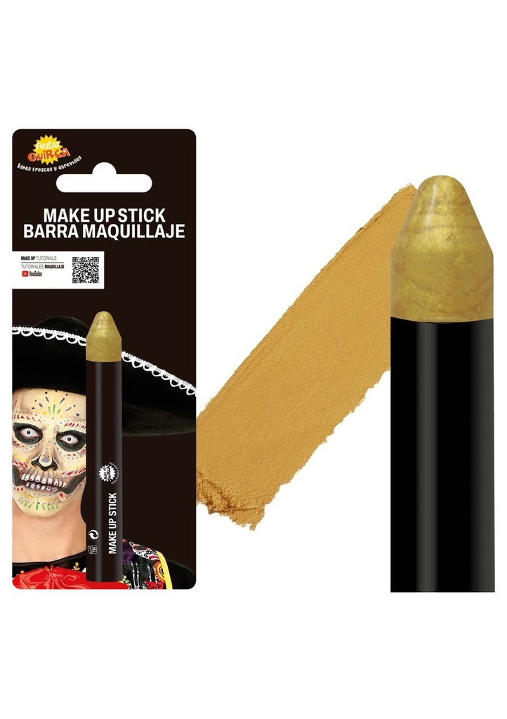 Guirca Face Painting Make-Up Stick 10g - Gold