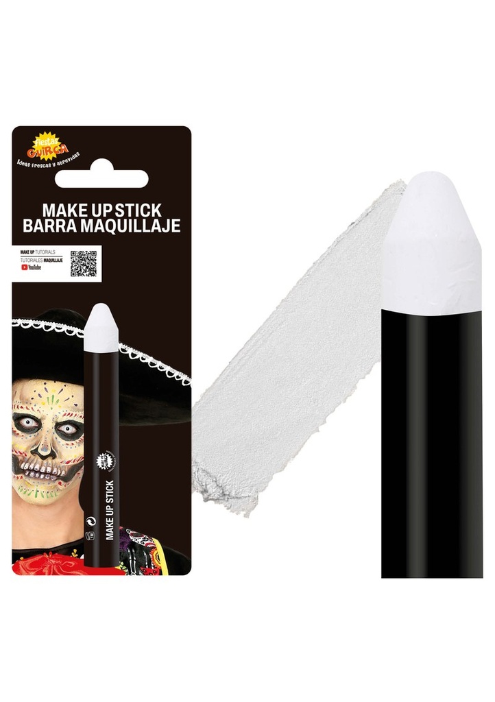 Guirca Face Painting Make-Up Stick 10g - White