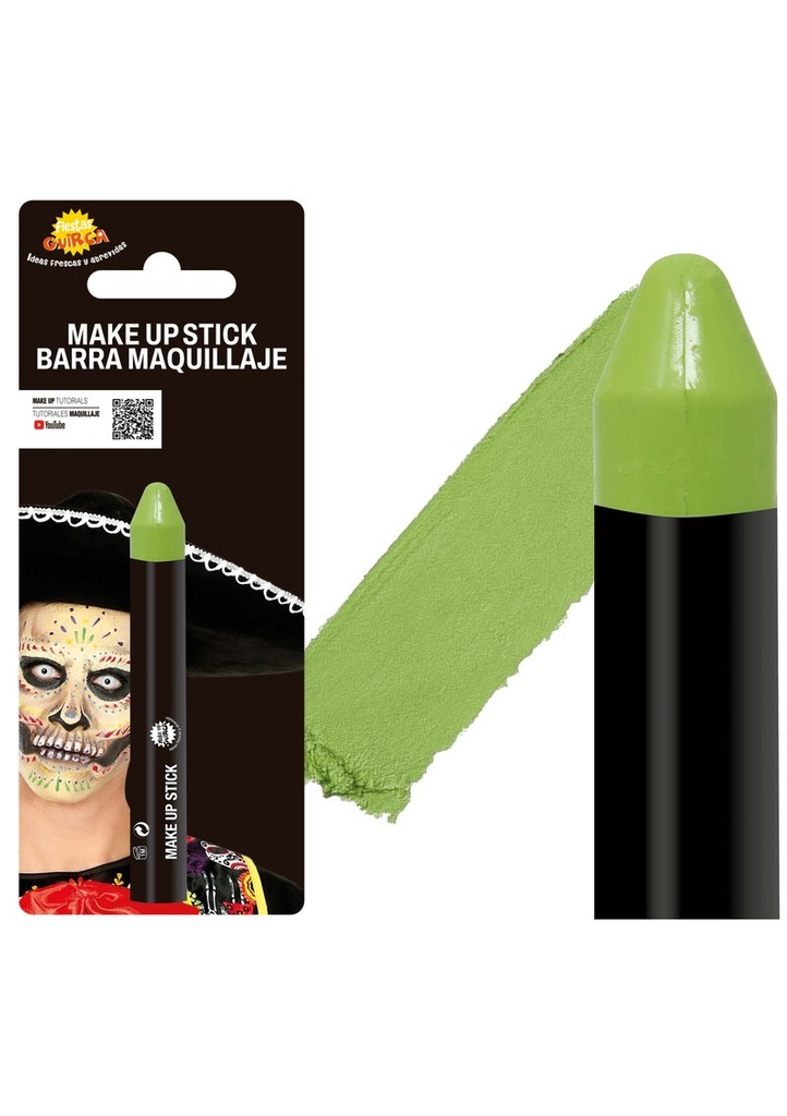 Guirca Face Painting Make-Up Stick 10g - Light Green