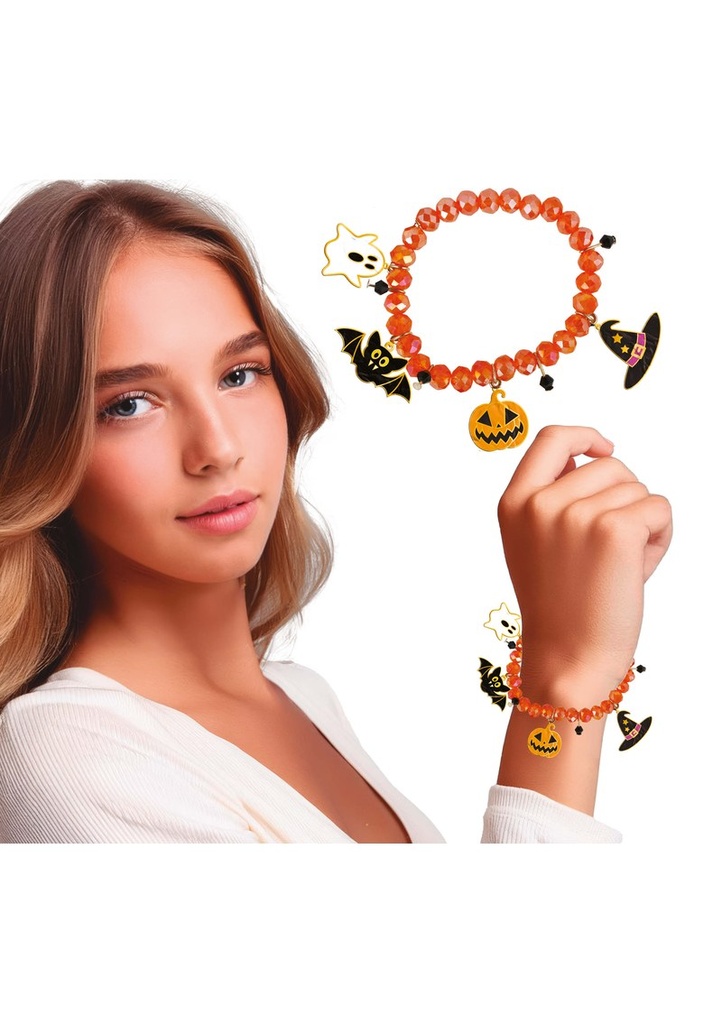 Halloween Orange Figure Bracelet