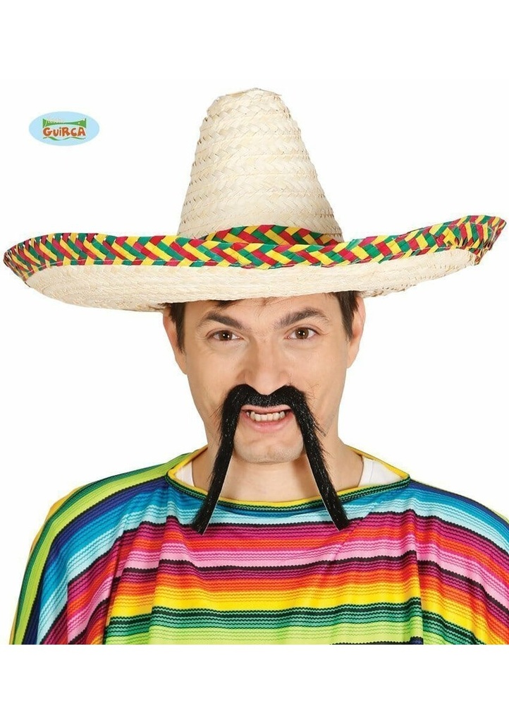 Straw Sombrero Mexican Hat 50cm