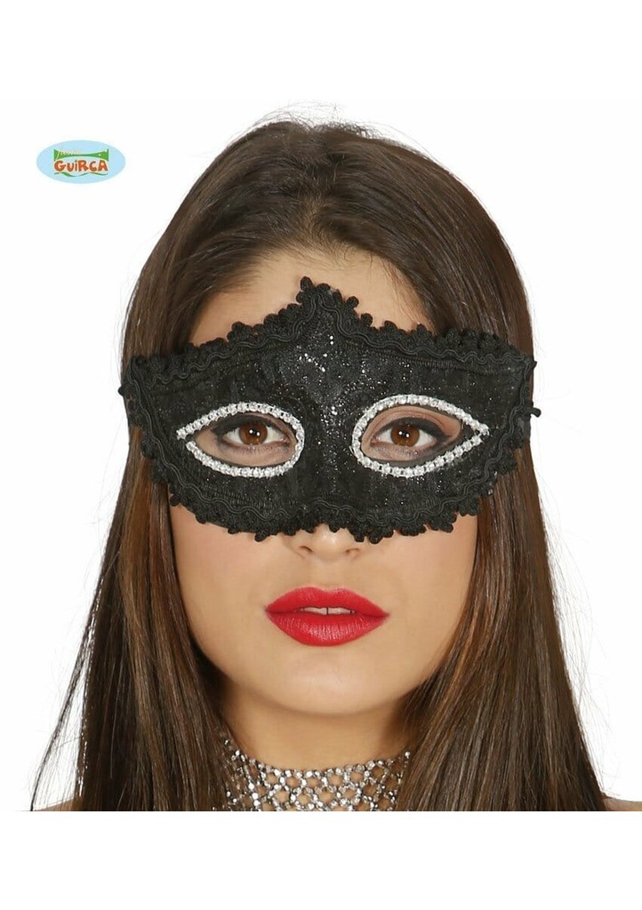 Venetian Black Mask