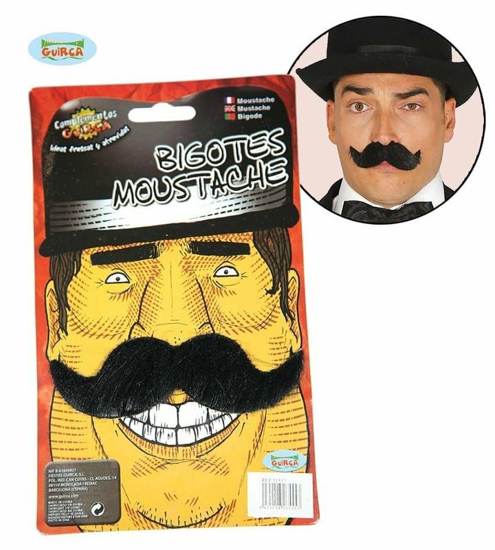 [11532] Black Moustache
