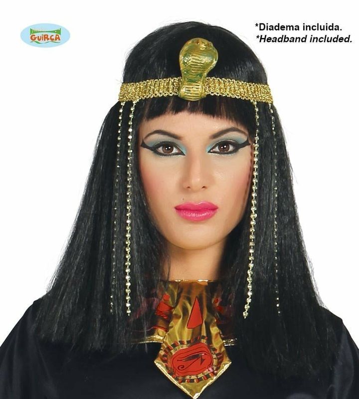 Black Egyptian Wig - Adult One Size