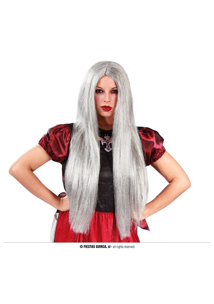 Grey Witch Wig