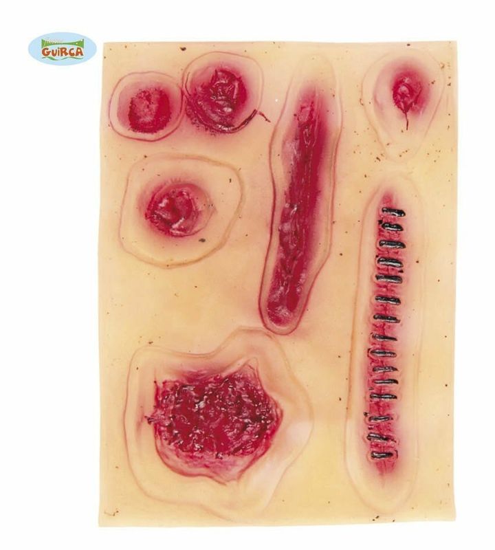Assorted PVC scars with adhesive