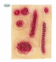 Assorted PVC scars with adhesive